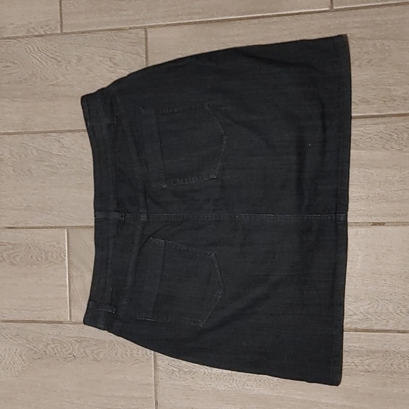 Croft & Barrow Mini Skorts Women's 14 Stretch Dark Denim Y2K 90s Functionality - Picture 5 of 11